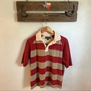 Timberland vintage bold stripe polo shirt